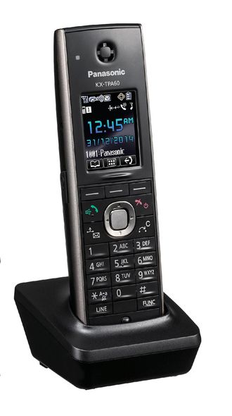 KX-TPA60RUB Дополнительная трубка для IP-DECT телефона KX-TGP600RUB Panasonic цена купить в Киеве